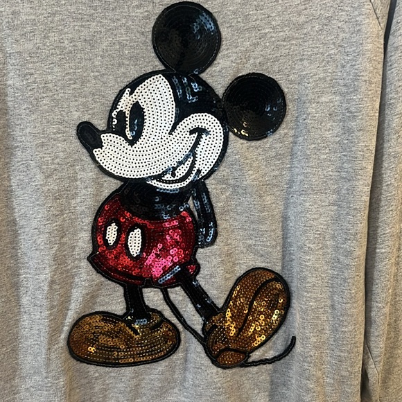 Sequins Mickey Long Sleeve - Picture 3 of 8